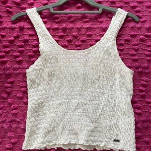 White Hollister Tank Top